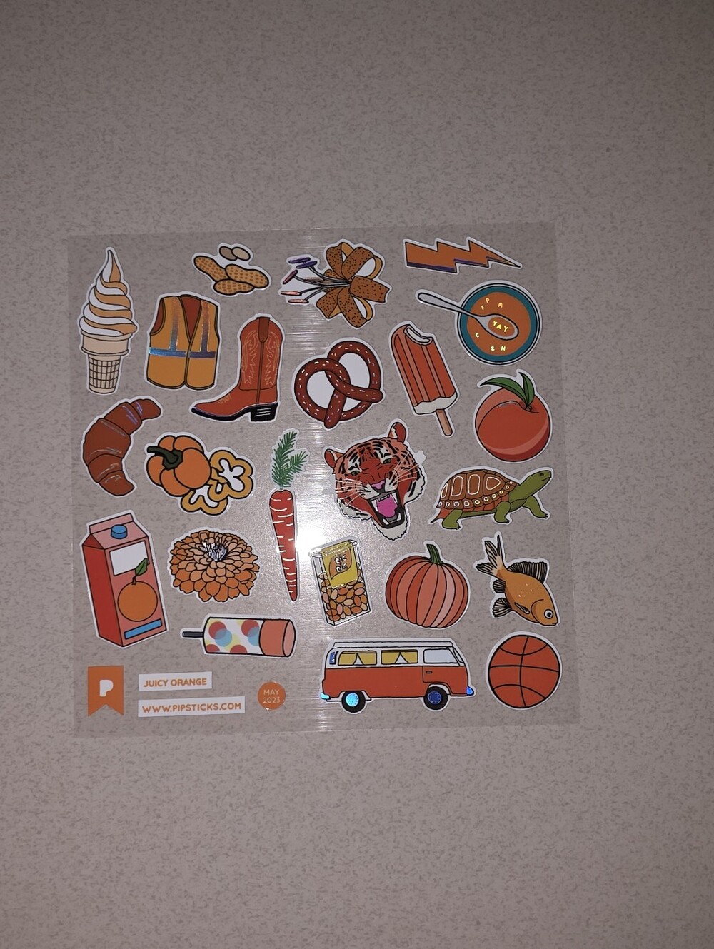 Pipsticks Stickers 4 Sheets Included - Picture 5 of 5